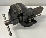 Vintage Columbian Bench Vise, No. 603, 3" Jaw, Swivel Base, Cleveland, Usa. Fixed Price $149.99.