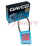 Dayco Fan Power Steering Accessory Drive Belt For 1960 Plymouth Fury 3.7L L6 Bw. Fixed Price $24.56.