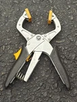 Sears Craftsman Professional Tools Locking Ratchet Clamp Pliers 31693. Fixed Price $24.99.