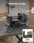 Vevor 4.25" Tilting Vise 0-90 Angle Adjustable Drill Press & Bench Vice. Fixed Price $57.99.