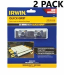 2 Irwin Quick-grip Bar Couplers For Medium-duty 300LB Clamps 1964750. Fixed Price $19.99.