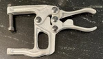 Vintage Knu-vise P-1203 Locking Welding Plier Clamp Heavy Duty 1200 Lb. Fixed Price $29.99.