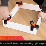 90 Degree Right Angle Corner Clamp Woodworking Picture Frame Fast Fix Hand Tool. Fixed Price $5.45.