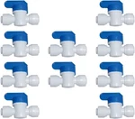 Malida Water Purifier Shut Off Ball Valve 14 Inch Tube Quick Connect 10PCS. Fixed Price $19.99.