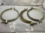 Lot Of Type 30 Brake Chamber Clamps - Missing Some Bolts And Nuts New. Fixed Price $30.00.