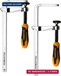 Powertec Quick Screw Guide Rail Clamps For Bow Xtender Fences, Mft Table, Track. Fixed Price $45.20.