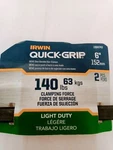 Mini /one-handed /bar Clamp/ Irwin/ Quick-grip 6". Fixed Price $17.56.