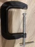 Husky 4" C-clamp Model 823-112. Fixed Price $13.00.