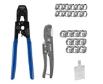 Pex Cinch Clamp/ear Hose Clamps Crimping Tool For Stainless Steel Size.... Fixed Price $38.51.