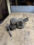 Antique Columbian Vise & Mfg No 143 Work Bench Vice Tool Cleveland Ohio Usa. Fixed Price $149.99.