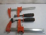 Set Of 2 Jorgensen #3706 Sliding Bar Clamps Inch 3701/3703 Usa. Fixed Price $35.00.