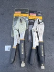 Sears Craftsman Professional Usa Nos 2PC 10 Locking Plier Set 45715 45714 Read. Fixed Price $49.95.