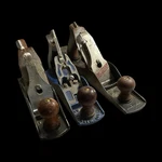 Vtg. Bench Planes Lot Of 3 - Record 4, Stanley No. 5. Fixed Price $74.95.