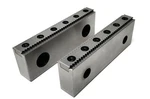 Cnc Milling Steel Vise Hard Jaw, 6 Wide, Serrated W/ 0.100 Replaceable Teeth. Fixed Price $169.95.