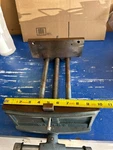 Vintage 10 X 4" Wilton Quick Release Carpenter Woodworking Shop Bench Vise. Fixed Price $175.00.