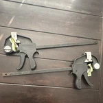 Pittsburgh Ratchet Bar Clamp/spreader 12" Black Gray Steel Plastic Pack 63017. Fixed Price $10.25.