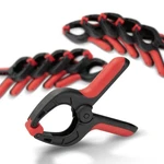 Powertec Spring Clamps Set - Pack Mini 1" Clamp, 10PK, Clear. Fixed Price $18.99.