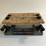Black & Decker Bench Top Workmate Tilt Center Vise 16" No 79-020 + Clamps. Fixed Price $39.99.