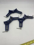 Irwin Corner Clamps Set Of 3 90 Degree Woodworking Angle Blue. Fixed Price $20.99.