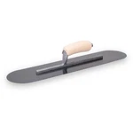 Qlt By Marshalltown Pool Trowel, 20 Inch Blue Steel Blade, Wood Handle, 12 Rivet. Fixed Price $40.75.