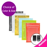 Matte Foil Mylar Zipper Heat Sealable Food Storage Bags With Clear Front. Fixed Price $83.96.