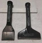 2PC Goldblatt 01-134 7" & 01-324 2-1/4" Mason Brick Chisel Set Made In. Fixed Price $22.56.