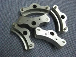 All New Cnc'd Steel Trunnion Clamps - For Vintage Delta 12" Disc Sander. Fixed Price $73.00.