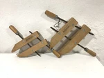 Vintage Jorgensen 10" & 12 Adjustable Clamp Co. #1 Wood Chicago Usa. Fixed Price $29.95.