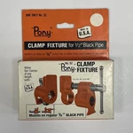 Vintage Nos Pony Model No. 52 1/2" Adjustable Pipe Clamp Fixture Made Usa. Fixed Price $19.99.