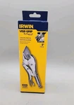 Irwin Vise-grip 8" Original Locking Sheet Metal Tool, # 23 With Box. Fixed Price $25.00.