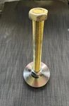 Leveling Pad 3/4-10 6" Of Thread 3" Swivel Base Heavy Duty, Zinc Plated. Fixed Price $34.99.