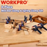 Workpro 8PCS Set 4-PACK Spring 4-1/2" Light-duty Mini Bar. Fixed Price $35.99.