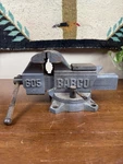 Vintage Babco 605 Bench Vise Jaws Heavy Duty Swivel Base. Fixed Price $98.74.