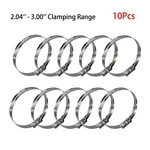 10PCS Worm Gear Clamps 2.04" To 3.00" Clamping Range Intercooler Turbo Pipe. Fixed Price $20.98.