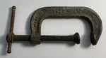 Adjustable, 2-1/2" C-clamp, #1422. Fixed Price $8.99.
