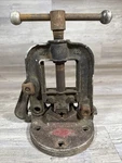 Vintage Littlestown No. 42 Pipe Vise Bench Pennsylvania Steampunk Tool. Fixed Price $28.00.