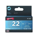 Lot Of 25 Boxes #224 1/4" Arrow Staples For P22 Plier Stapler (5,050 Per Box). Fixed Price $124.99.