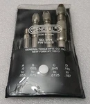 General Tools Pin Vise Set, Includes 94A, 94B, 94C & 94D - 4PC W/ Pouch. Fixed Price $40.00.