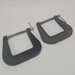 Craftsman Pearlitic 4" Deep Throat Clamp Set 2PC 66684 Made In Usa. Fixed Price $39.88.