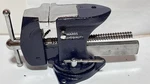 Restored Vintage Wards Master Quality 17 Lb. Anvil Swivel Bench Vise Usa Made. Fixed Price $150.00.