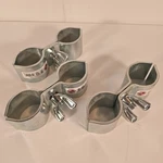 National Hardware N344-630 Zinc-plated Silver Steel Gate Pipe Clamp 1-5/8". Fixed Price $25.62.