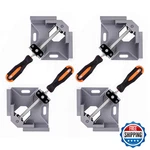 Wyqyq 4PCS Corner - Right Angle 90 Degree Clamps For Woodworking. Fixed Price $55.41.
