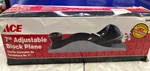 Ace 7" Block Planes Heavy Duty Woodworking Adjustable New. Fixed Price $12.97.