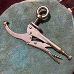 Pittsburgh Press Locking Clamp Vise Holding Drilling Grip - Free Ship. Fixed Price $17.00.