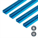 Powertec Universal T-track Double-cut Predrilled Mounting Holes 48 (4-PACK). Fixed Price $64.88.