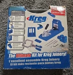 New Kreg K4MS Jig Master System For Joinery Woodworking Tool Premium Kit W/ Case. Fixed Price $95.95.