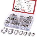 Hilitchi 60 Piece Adjustable 8-38MM Range Stainless Steel Worm Gear Metallic. Fixed Price $21.52.