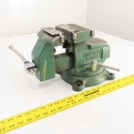 Masterforce 5-1/2" X 8-1/2" Open Combination Swivel Bench Vise W/pipe Jaws. Fixed Price $70.23.