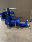 Rotating Swivel Bench Vise 360* Dual Head Heavy Duty Crafting Tooling Blue New. Fixed Price $40.00.