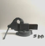 Vtg Parker Union Mfg Usa 4 Bench Vise Swivel Base Handshake Logo 60 Beast!. Fixed Price $199.99.